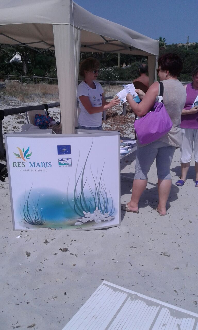 Sensibilizzazione turisti agosto 2015