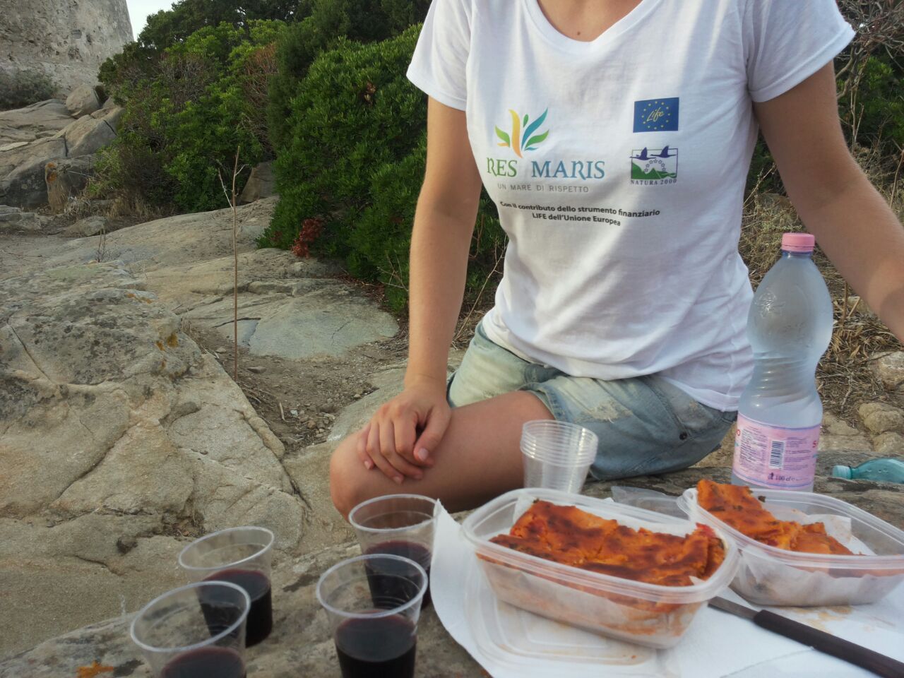 Sensibilizzazione turisti agosto 2015