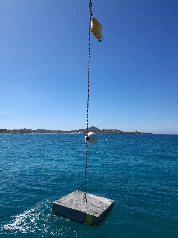 posizionamento gavitelli di ormeggio