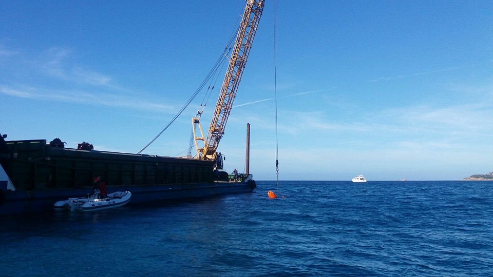 posizionamento gavitelli di ormeggio