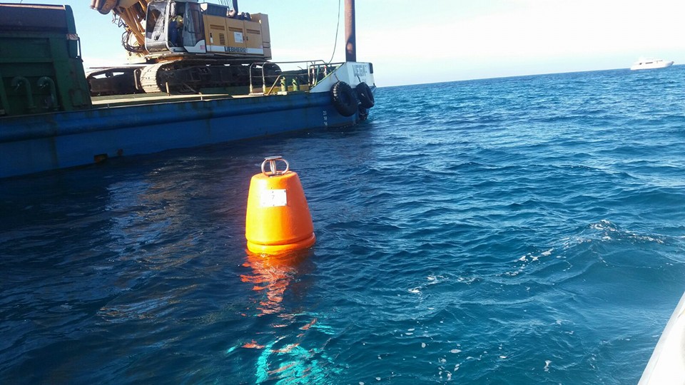 posizionamento gavitelli di ormeggio