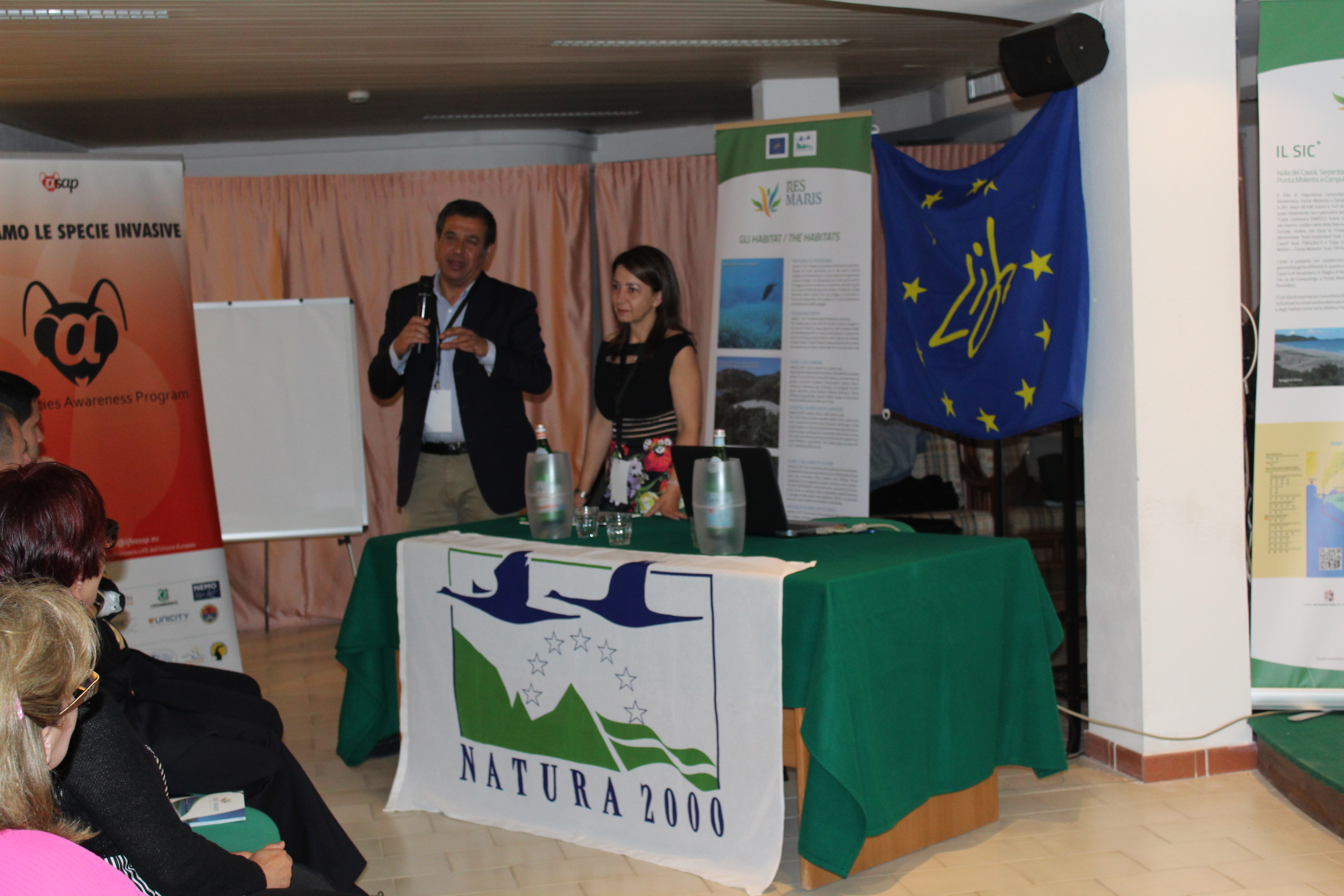 Alberto Sanna - Città Metropolitana di Cagliari - Responsabile scientifico e Giuseppina Liggi - Città Metropolitana di Cagliari